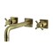 Kingston Brass KS6023DX Wall Mount Tub Faucet, Antique Brass KS6023DX - alternate 1